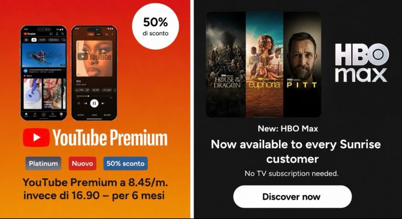 YouTube & HBO Max